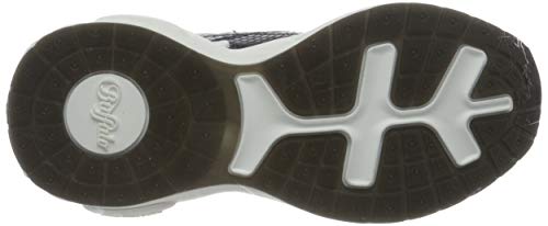 BUFFALO B.nce, Zapatillas Mujer, Black/Leopard, 37 EU