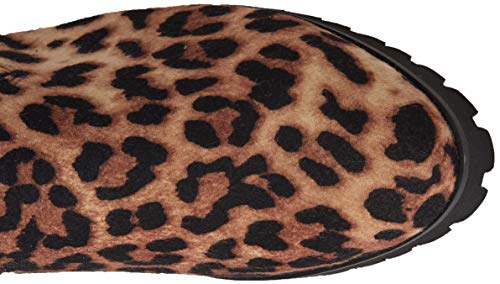 Buffalo Francesca, Botas Mosqueteras Mujer, Multicolor (Leopard/Black 001), 37 EU