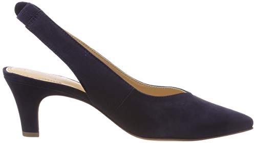 bugatti 411685733400, Zapatos de Talón Abierto Mujer, Azul (Dark Blue 4100), 38 EU