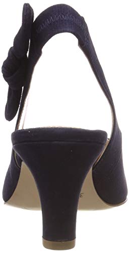 bugatti 411685733400, Zapatos de Talón Abierto Mujer, Azul (Dark Blue 4100), 38 EU