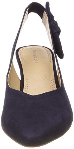 bugatti 411685733400, Zapatos de Talón Abierto Mujer, Azul (Dark Blue 4100), 38 EU