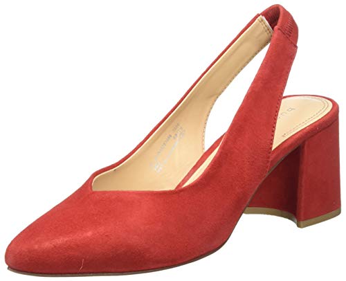 bugatti 411913703400, Zapatos con Tira de Tobillo Mujer, Rojo (Red 3000), 39 EU