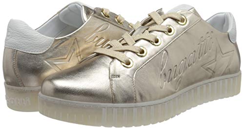 bugatti 412639014910, Zapatillas Mujer, Dorado (Gold/White 5120), 39 EU