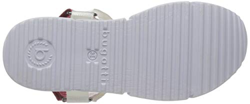 bugatti 431881816969, Sandalia con Pulsera Mujer, Azul Dark Blue White 4120, 40 EU