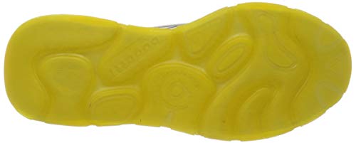 bugatti 432787015950, Zapatillas Mujer, Amarillo (Yellow/Animal Print 5082), 40 EU