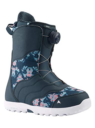 Burton Mint Boa Botas de Snowboard, Mujer, Azul Midnite/Multi, 5