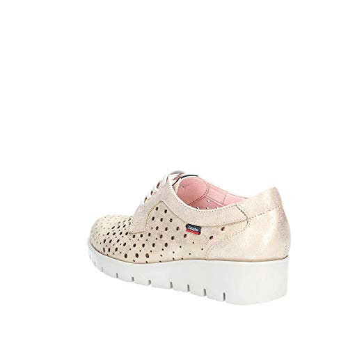 Callaghan haman, Zapatos de Cordones Derby para Mujer, Dorado (Nude 1), 39 EU