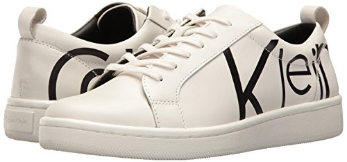 Calvin Klein Danya Cow Silk with Print Logo, Zapatillas para Mujer, Mehrfarbig (WBA), 37 EU