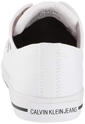 Calvin Klein Diamante Low Top Lace Up Mujeres Zapatillas Moda - 36 EU