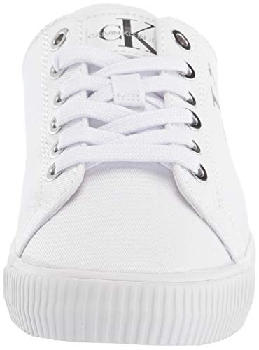 Calvin Klein Diamante Low Top Lace Up Mujeres Zapatillas Moda - 36 EU