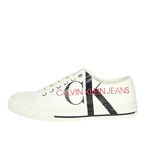 Calvin Klein Jeans B4S0638 Sneakers Hombre Blanco Nata 41