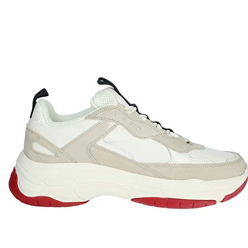 Calvin Klein Jeans B4S0651 Sneakers Hombre Blanco/Negro 42