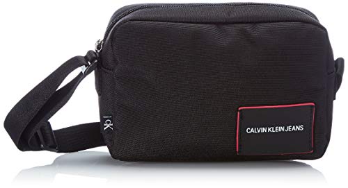 Calvin Klein Jeans Camera Bag, Bolsa para cámara para Mujer, Negro, 28 Inches, Extra-Large