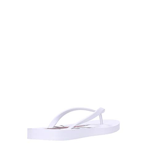 Calvin Klein Jeans Dorinda Chanclas Blancas para Mujer-UK 4 / EU 37