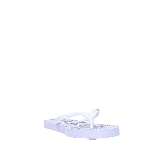 Calvin Klein Jeans E8853 - Chanclas para mujer, color Blanco, talla 37 EU