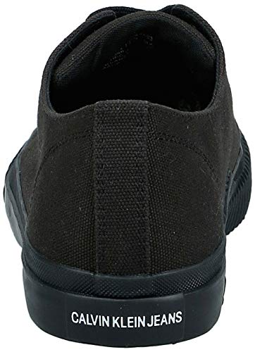 Calvin Klein Jeans Iaco Hombres Negro Zapatillas-UK 7 / EU 41