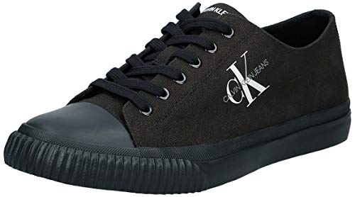 Calvin Klein Jeans Iaco Hombres Negro Zapatillas-UK 7 / EU 41