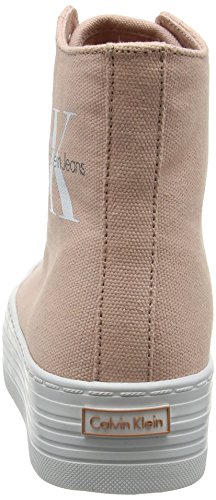 Calvin Klein Jeans Zabrina Canvas, Zapatillas Altas Mujer, Rosa (Dusk), 36 EU