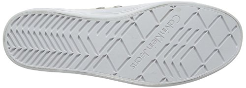 Calvin Klein Jeans Zolah Heavy Canvas, Zapatillas Mujer, Blanco (Ntw 000), 39 EU