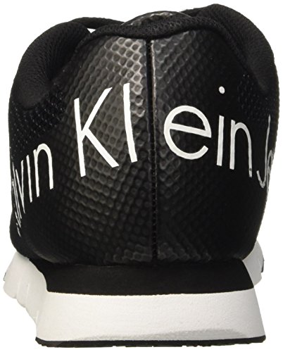 Calvin Klein JeansJack - Zapatillas de Deporte Hombre, Negro (Negro (Blk)), 41