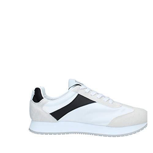 Calvin Klein Jerrold White S0615 Zapatillas para Hombre, 44
