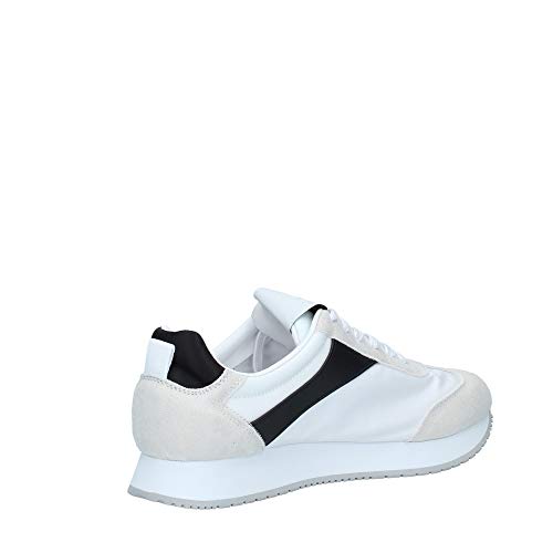 Calvin Klein Jerrold White S0615 Zapatillas para Hombre, 44