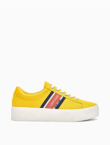 Calvin Klein JINJER - Zapatillas deportivas para mujer Amarillo Size: 37 EU