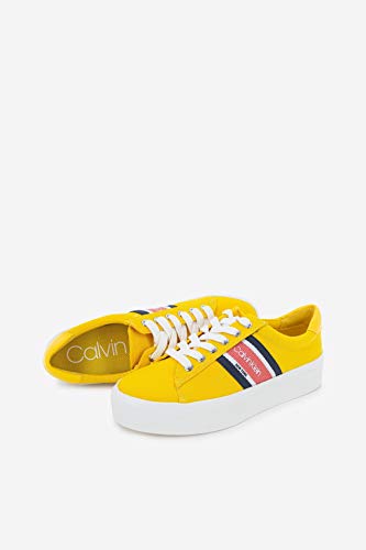 Calvin Klein JINJER - Zapatillas deportivas para mujer Amarillo Size: 37 EU