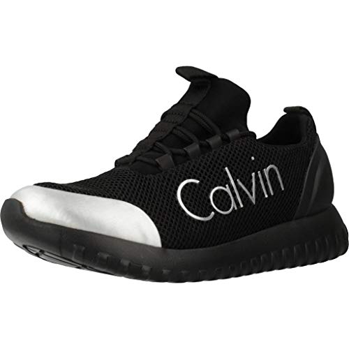 Calvin Klein Reika Noir R0666BLKSILVER, Deportivas - 38 EU