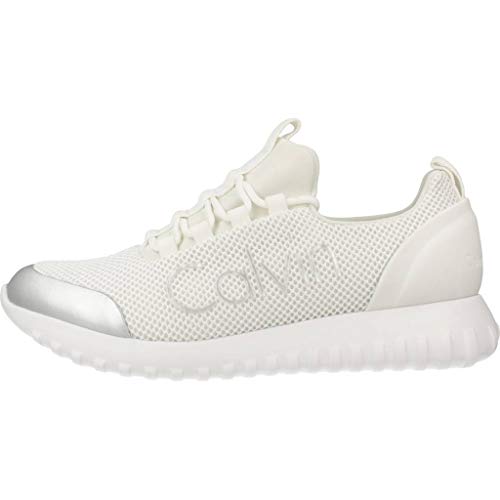 Calvin Klein Reika Noir White Silver R0666WHITESILVER, Deportivas - 37 EU