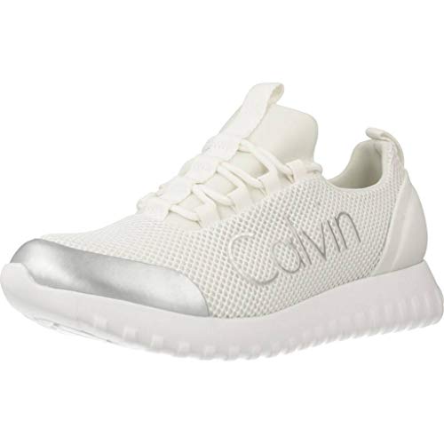 Calvin Klein Reika Noir White Silver R0666WHITESILVER, Deportivas - 37 EU