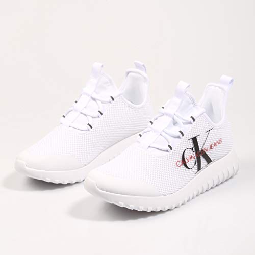 Calvin Klein ROSILEE White R1640 Zapatillas para Mujer, 36