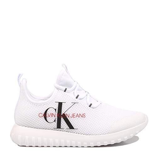 Calvin Klein ROSILEE White R1640 Zapatillas para Mujer, 36