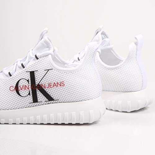 Calvin Klein ROSILEE White R1640 Zapatillas para Mujer, 36