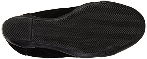 Calvin Klein Voss Suede - zapatillas altas de cuero mujer, color negro, talla 41