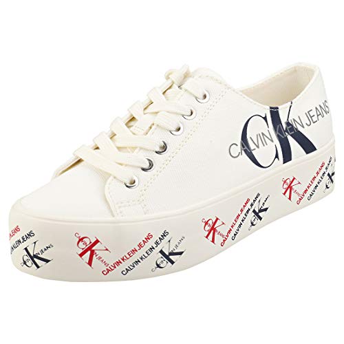 Calvin Klein Zapatilla Lona Mujer Talla 38