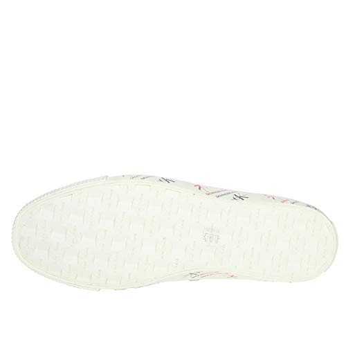 Calvin Klein Zapatillas de hombre Art B4S0669 Black Color Foto Medida a elegir Blanco Size: 39 EU