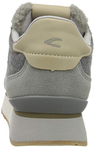 camel active Fog, Zapatillas Mujer, Gris, 39 EU