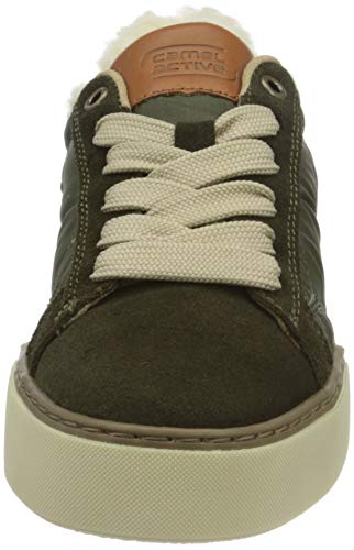 camel active Wind, Zapatillas Mujer, Verde Oliva, 39 EU