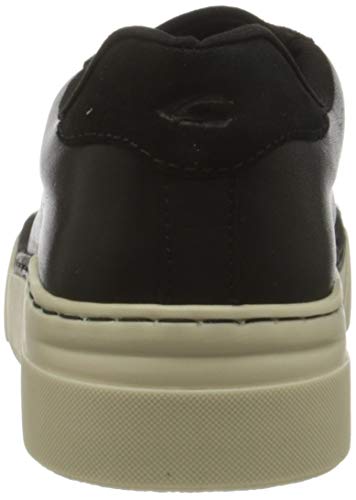 camel active Wind, Zapatillas para Mujer, Negro, 36 EU