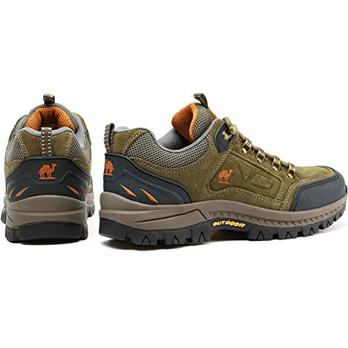 CAMEL CROWN Zapatillas de Senderismo para Hombre Antideslizantes Botas para Caminar Escalar Trekking