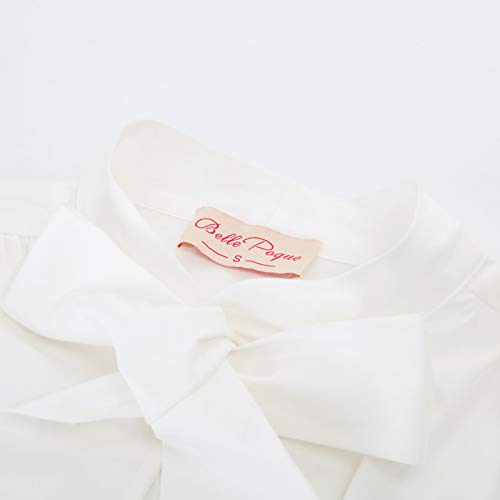 Camisetas Blancas Mujer Camisa Invierno Mujer Blusa Invierno Mujer BP0819-1 S