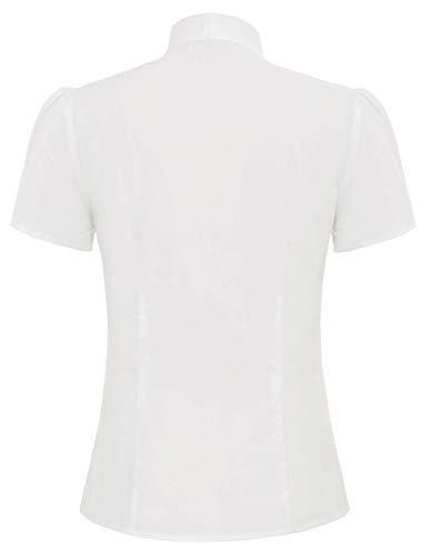 Camisetas Blancas Mujer Camisa Invierno Mujer Blusa Invierno Mujer BP0819-1 S