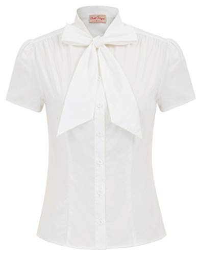 Camisetas Blancas Mujer Camisa Invierno Mujer Blusa Invierno Mujer BP0819-1 S