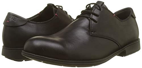 Camper 1913, Zapatos de cordones Oxford para Hombre, Negro (Black 001), 43 EU