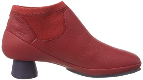 Camper Alright, Bota Chelsea Mujer, Rojo Medio, 36 EU