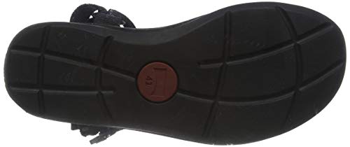 CAMPER Match, Sandalia. Mujer, Negro, 37 EU