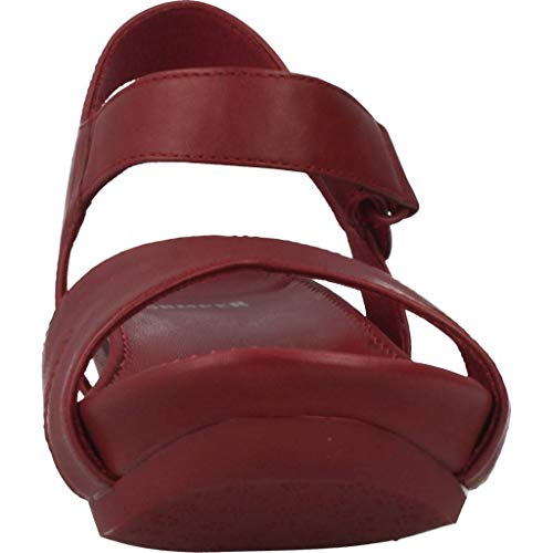 Camper Micro, Sandalias con Punta Abierta Niñas, Rosa (Medium Red 610), 35 EU