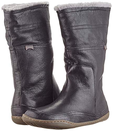 Camper Peu Cami, Bota a la Altura de la Pantorrilla Mujer, Black, 41 EU