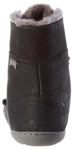 Camper Peu Cami, Botín Mujer, Black, 38
